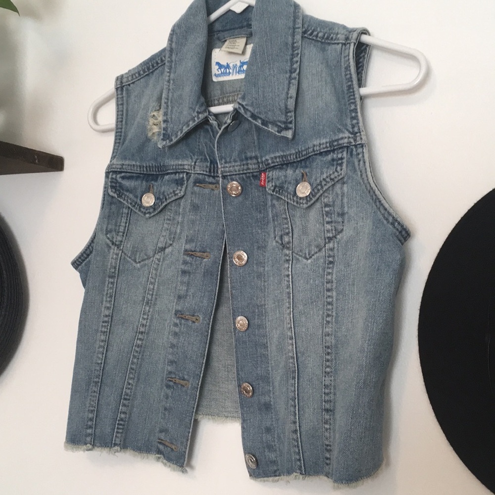 Levi's denim vest
